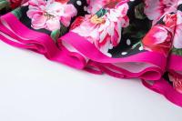 Vestidos Midi elegantes con estampado de lunares para mujer, vestido largo Retro informal de manga corta para vacaciones de verano, siciliano - details 10