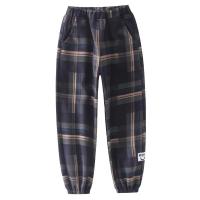 Pantalones de Moda Deportiva Casual para Niños Cálido Algodón con Cordón de Terciopelo - details 3
