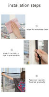 Mosquitera autoadhesiva para ventana, pantalla antimosquitos de tamaño personalizable, a prueba de insectos, ideal para el verano - details 21