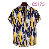 Camisa casual estampada de manga corta para hombre, novedad de verano 2021 - details 15