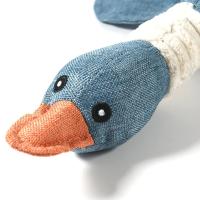 Juguete de Peluche de Perro Pato de Sonido para Cachorros Juguete de Masticar para Perros Pequeños, Medianos, Grandes Limpieza Dental Suministros para Mascotas - details 1