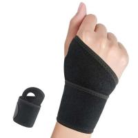 1 unidad de envolturas para túnel carpiano, soporte de muñeca ajustable, soporte para pulgar para deportes, protección para aliviar el dolor articular - details 1