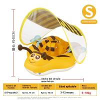 Anillo de Natación para Niños Anillo de Mentira con Protección de Cuello Bajo las Axilas - details 20