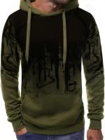 Conjunto de Deportiva de Camuflaje para Hombres Sudadera con Capucha y Pantalón Moda de Invierno - details 0