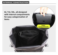 Rhinowalk-mochila para motocicleta, bolsa impermeable de 8L, 15L, 30L, bolsa trasera para motocicleta, alforja Universal para exteriores, accesorios para sillín - details 8