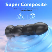 Masajeador de próstata vibratorio telescópico, consolador con 9 vibraciones, estimulador vaginal, tapón anal, punto G, juguetes sexuales para pareja, aplicación, Control inalámbrico, clítoris, vibrador Anal, Control inalámbrico, tapón Anal, ventosa, mastu - details 2