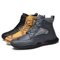 Marca de alta calidad Zapatillas De Baloncesto botas de invierno de piel para hombre precio bajo de fábrica de cuero casual - details 7
