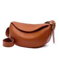 Bolso de hombro de piel auténtica para mujer, bandolera de piel de vaca con media luna, marca de lujo a la moda, 100% - details 21