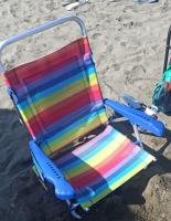 Silla AZAHAR 28082 (Orgullo) - Silla de Playa Plegable con reposabrazos. Fija, sin posiciones. - details 1