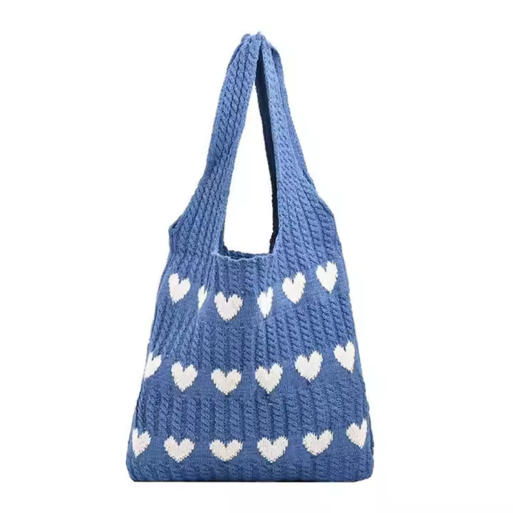 Bolso de lona para mujer, Bolsos Bandolera Para Mujer,Bolso de compras para mujer, bolsa de hombro de tela de lino - 1