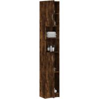 Armario de Baño de Madera Ingeniería Lavadora, Estante, Ducha, Inodoro 32x25,5x190 cm - details 21