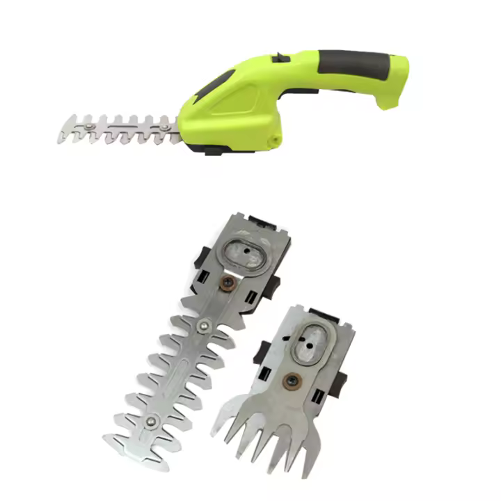 Tijeras de podar eléctricas pequeñas y prácticas, cortacésped recargable para jardín, seto, valla inalámbrica - 1