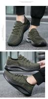 Zapatillas de moda para hombre Zapatillas elásticas ultraligeras y transpirables Suela blanda Zapatos casuales - details 17