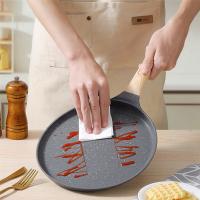 Sartén antiadherente para crepes, utensilio para cocinar con revestimiento de granito, sartén plana para Tortillas, tortilla, máquina para hacer tortitas - details 5
