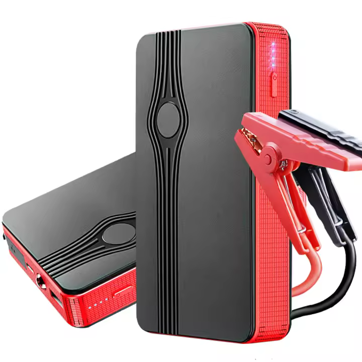 Rescatador de Coche Portátil 400Amp Batería Cargadora de 30000mAh con Cable de Salto de Coche - 1