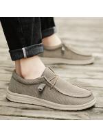 Zapatos casuales de verano para hombre, mocasines ligeros, zapatos planos sin cordones - details 1