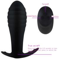 Vibrador Anal Inalámbrico Masajeador Prostatal para Hombres Juguete SM de Estimulación para Retraso de Ejaculación Silicona Salud y Juguetes Sensuales - details 10