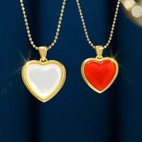 Colgante de Pulsera de Oro 18K 5D Genuino Diseño de Corazón Rojo Joyería de Alta Calidad - details 3