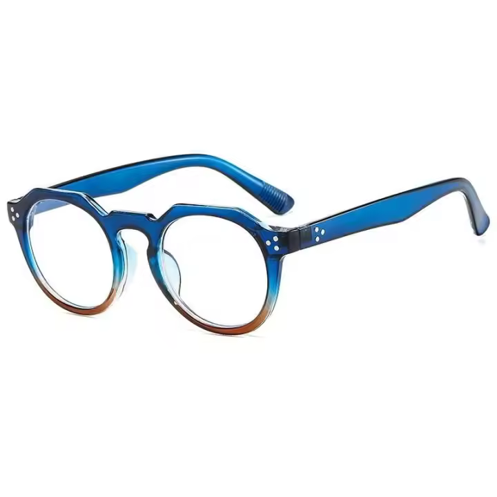 Nuevas gafas de ordenador para hombre y mujer para 2023, retro con luz azul - 1