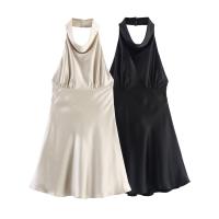 Vestido de satén elegante y versátil de nuevo estilo para mujer 8482341 - details 0