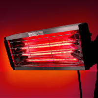 Lámpara de curado de pintura infrarroja DATOU BOSS, lámpara de pintura de calefacción de onda corta de 2000W con soporte elevable, luz de secado para carrocería de coche - details 7