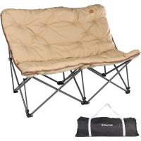 Silla de camping acolchada cómoda portátil de algodón al por mayor, silla plegable para exteriores, picnic, pesca, carga 136 kg - details 16