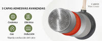 CAROTE-Sartenes Antiadherentes de 20cm con Tapa, Sartén de inducción, Mango Robusto, Apta Para Todo Tipo de Cocina, Libre de PFOA - details 2