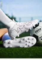 Nuevos zapatos transfronterizos de alta calidad para hombres, cordones de fútbol transpirables, rotura de uñas, diseño de suela para deportes juveniles - details 6