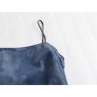Falda larga de mezclilla para mujer, estilo francés en moda, estilo europeo y americano, novedad - details 3