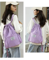 Bolso de mujer nueva moda mochila de cubo de agua Simple ligero con cordón de tela Oxford mochila de viaje bolso de escuela para estudiantes - details 22