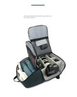 Mochila de cámara Unisex para adulto,mochila de viaje, cabina avion, Compatible con Cámaras SLR, Honda, Ajustable para el Hombro - details 0