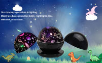 Night Light for Kids Dinosaur Room Decor for Boys LED Galaxy Projector Rotation Night Lamp Projector Sky Lights Christmas Gifts - details 6