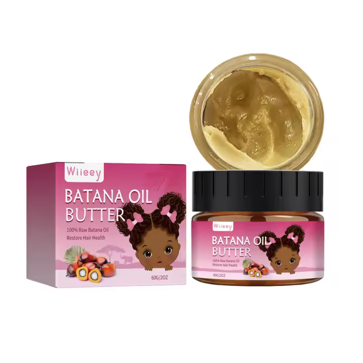 Wiieey Batana Aceite blanqueador Tintura Esencia seca Cuidado del cabello Suave y esponjoso - 1
