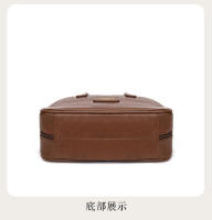 Bolsa de maquillaje Vintage de cuero encerado para mujer, gran capacidad, moderna, de alta gama, bolsa de almacenamiento portátil para el cuidado de la piel, novedad de 2025 - details 37