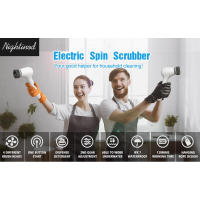 Cuchillo de limpieza eléctrico con dispensador automático de detergente para limpieza del hogar, baño, etc. - details 2