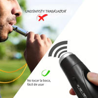 Silbato electrónico portátil con cordón - Silbato de tres tonos fuertes para entrenadores, árbitros, profesores, marinos, policías, campamentos y emergencias - details 0