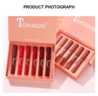 Set de Labiales Mate No Pega Caja de Regalo de 6 Colores Labial de Gran Rojo - details 8