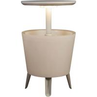 Mesa Nevera para Exterior y Jardín, Ratán, Color Crema, Capacidad 30 L, 45 latas - details 12