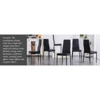 chaise noire salle a manger