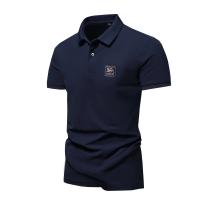 Polo con bordado para hombre, camiseta informal de manga corta, transpirable, de lujo, de alta calidad, para exteriores, verano, 20 - details 1