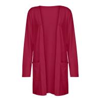 Cardigan de Manga Larga para Mujer Ouwu Ajuste Suelto, Manga de Punto con Bolsillo Adelgazante, Abrigo de Moda Casual - details 35