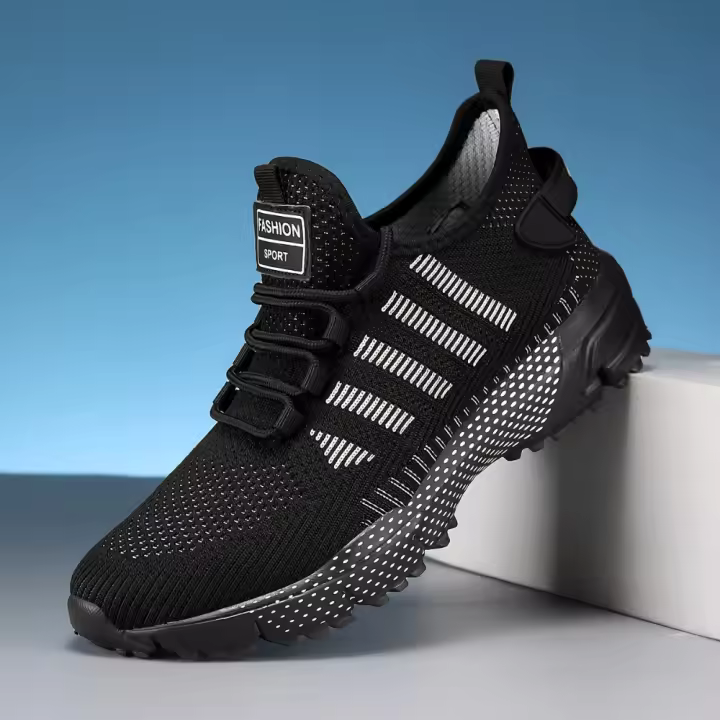 Zapatillas de deporte antideslizantes y transpirables para hombre: zapatillas informales y elegantes para actividades al aire libre de primavera/verano, jogging y entrenamiento en el parque - 1