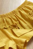 Conjunto De Ropa Para Bebé Niñas Verano Sin Mangas Top Y Shorts Moda Encantadora Prenda Casual Para Niñas Edad 4-6Años - details 7