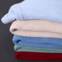 Suéter de Cashmere O-cuello 2024 Pullover Oversize para Hombres Camiseta Inferior de Punto Auténtico Otoño-Invierno - details 1