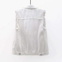 Chaleco Sin Mangas de Moda para Mujer Primavera-Otoño 2025 Chaleco Cowboy de Un solo Pecho Estilo Coreano Dulce y Corto - details 42