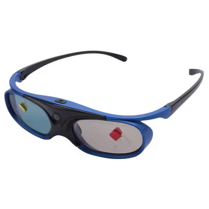 Gafas 3D recargables DLP Link, gafas de obturador activo para Z3/Z4/Z6/H1/H2 tuercas G1/P2 y proyector DLP LINK - 1