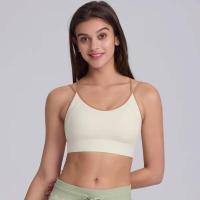 Sujetador de yoga para mujer, ropa de pilates a prueba de golpes de alta intensidad, con correas cruzadas absorbentes de golpes para gimnasio - details 33