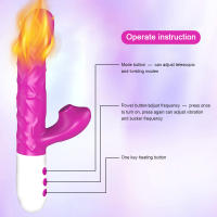 Succionador de clítoris para mujer, vibrador de empuje, telescópico estimulador automático del punto G, masturbación femenina, Juguetes sexuales para adultos - details 4