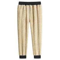 Pantalones cálidos de invierno para hombre, pantalones térmicos de lana gruesa, pantalones deportivos para correr con cordón, pantalones de chándal para hombre - details 5