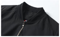 Chaqueta Bomber de Moda Casual para Hombres Material de Poliéster Cierre de Cremallera - details 7